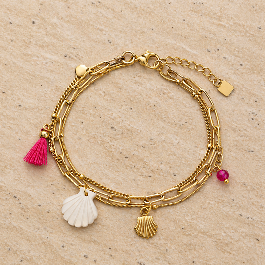 Bracelet - Coquillage Sunset