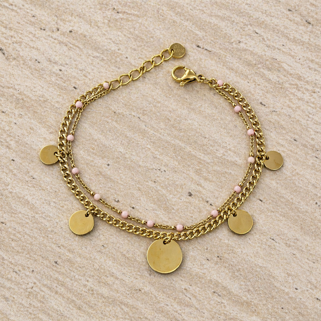 Bracelet - Cascade dorée