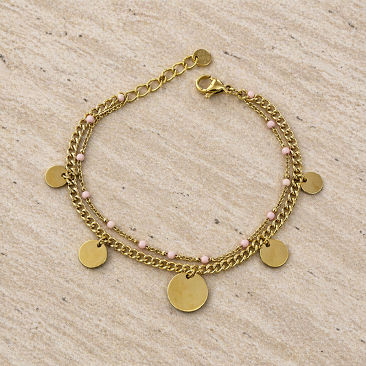 Bracelet - Cascade dorée