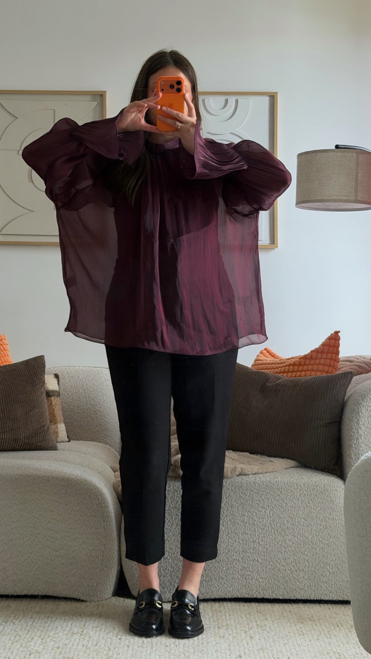 Voile shirt