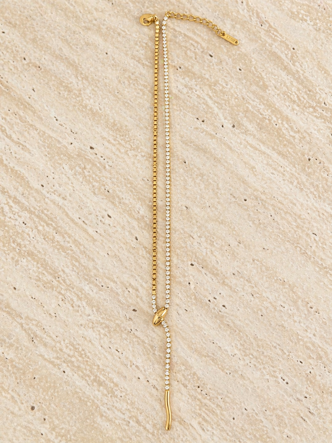 Necklace - Slender Sparkle