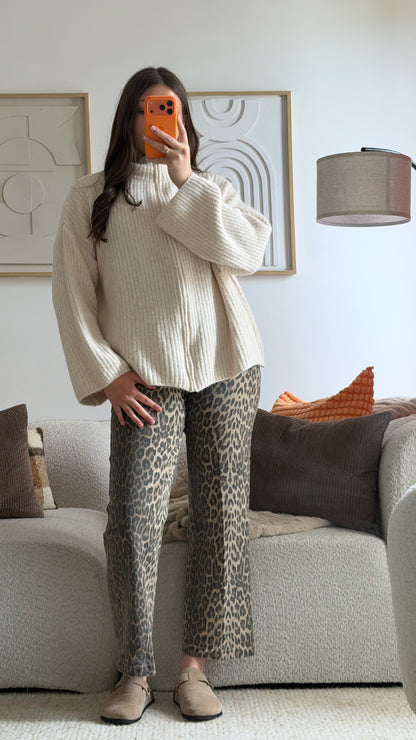 Oversized Knit Cardigan