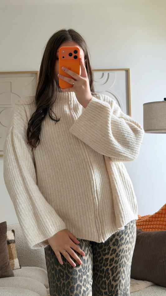 Gilet Maille oversize