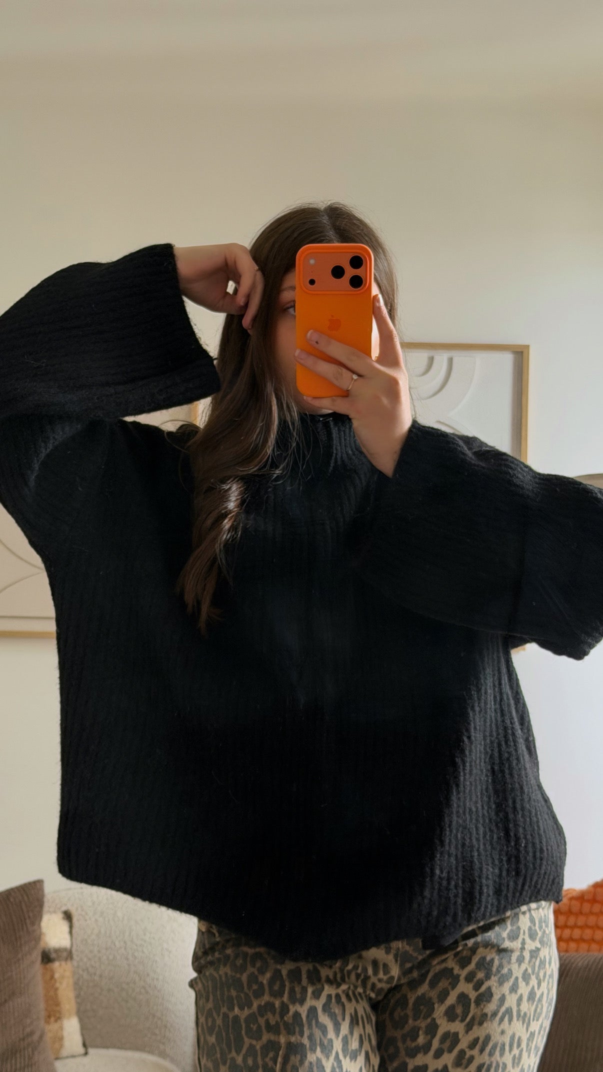 Oversized Knit Cardigan