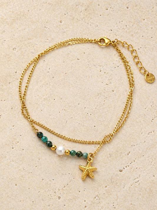 Bracelet de cheville - Océan Muse